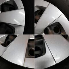 ＜スタッドレスタイヤ・ホイール 4本＞ 195/65R15 ヨコハマタイヤ   15x6J トヨタ純正 5H -100