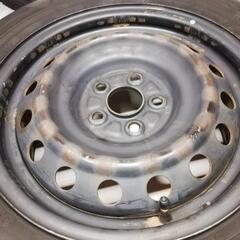 ＜スタッドレスタイヤ・ホイール 4本＞ 195/65R15 ヨコハマタイヤ   15x6J トヨタ純正 5H -100