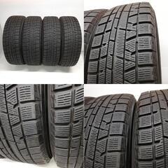 ＜スタッドレスタイヤ・ホイール 4本＞ 195/65R15 ヨコハマタイヤ   15x6J トヨタ純正 5H -100