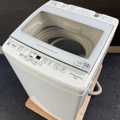 ※受付終了　大特価‼️ AQUA 全自動洗濯機　2021年製　7...