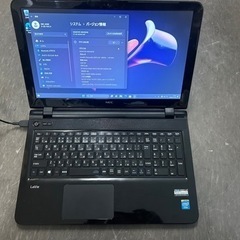 NEC 薄型ノート15インチ　Windows11PRO