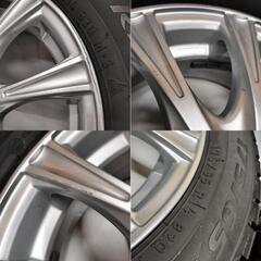 ＜スタッドレスタイヤ & ホイール 4本＞ 175/65R14 2018年製    14x5.5J Weds JOKER 4H -100 フィット キューブ マーチ