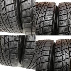 ＜スタッドレスタイヤ & ホイール 4本＞ 175/65R14 グッドイヤー  14x5.5J ブリヂストン FEID 4H -100 フィット