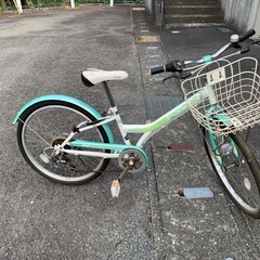 自転車24号（6段変速＆鍵付）