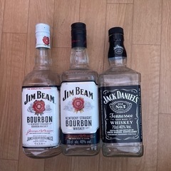 JIM BEAM  Jack Daniel空き瓶