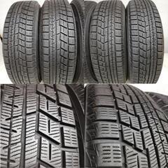 ＜スタッドレスタイヤ & ホイール 4本＞ 165/70R14 ヨコハマタイヤ 2017年製 80〜85%  14x5.5 Weds JOKER 4H -100
