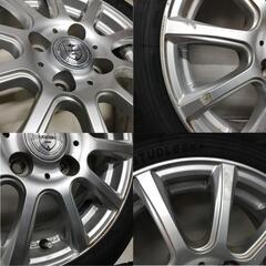 ＜スタッドレスタイヤ & ホイール 4本＞ 165/70R14 ヨコハマタイヤ 2017年製 80〜85%  14x5.5 Weds JOKER 4H -100