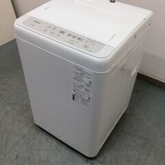 2/23受渡済)JT8024【Panasonic/パナソニック 5.0㎏洗濯機】美品 2021年製