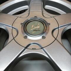 ＜スタッドレスタイヤ & ホイール 4本＞ 175/65R14 ブリヂストン ブリザック VRX   14x5.5J MILLOUS LS 4H パッソ