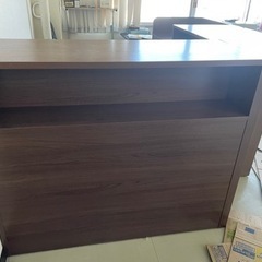 L字レジカウンター