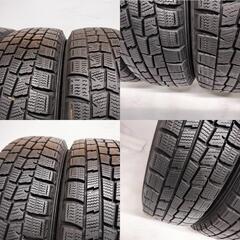 ＜スタッドレスタイヤ & ホイール 4本＞ 155/65R13 ダンロップ　 13x4.00B TOPY 4H -100 軽自動車