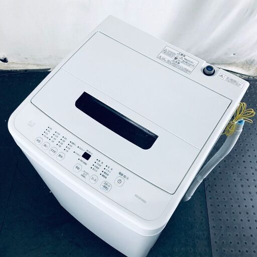 ID:sg217158 アイリスオーヤマ IRISOHYAMA 洗濯機 一人暮らし 中古 2022年製 全自動洗濯機 4.5kg ホワイト IAW-T451  【リユース品：状態A】【送料無料】【設置費用無料】