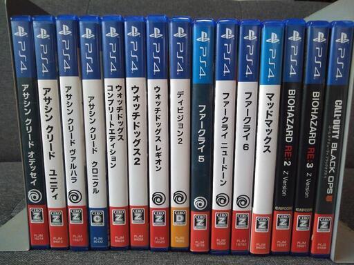 PS4用ソフト15本セット