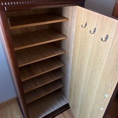 アンティーク　靴箱