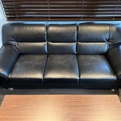 応接セット　美品　ソファ➕ローテーブル