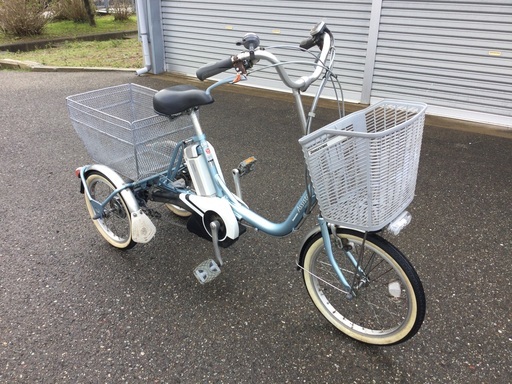 ブリヂストン　電動アシスト　三輪自転車　動作確認済　近県配送可能です