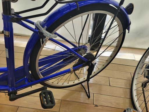 ★ジモティ割あり★  自転車 26インチ ブルー クリーニング済み TC5910 ☆ジモティ割あり☆ 自転車 26インチ ブルー クリーニング済み TK1305
