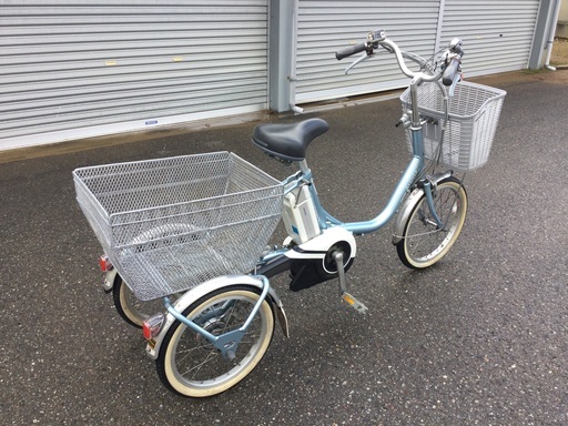 ブリヂストン 電動アシスト 三輪自転車 動作確認済 近県配送可能です