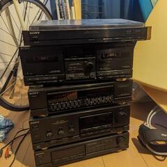 SONYレコード＆カセットテープコンポ