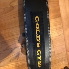 【中古】ゴールドジム　ベルト　Gold’s Gym Belt