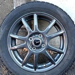 ★急募★【1シーズン使用】165/60R15 中古　スタッドレスタイヤ・ホイール　4セット