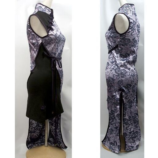 キューティーフラッシュ アシメントリー チャイナドレス ノースリーブ