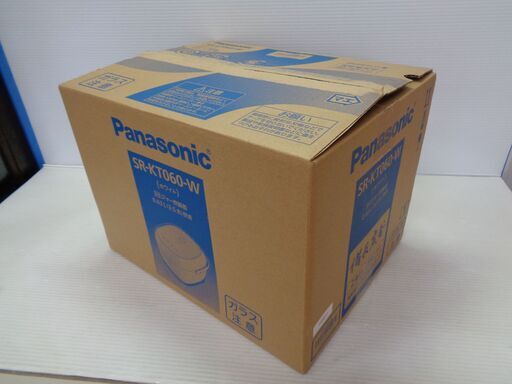 ★新品未使用品　Panasonic　パナソニック　IHジャー　炊飯器　SR-KT060-W　0.63L　3.5合炊き　2023年製　ホワイト