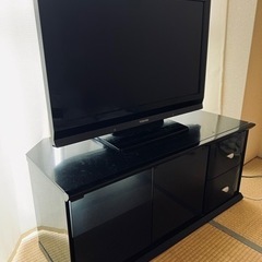 【テレビ台付き】TOSHIBA REGZA