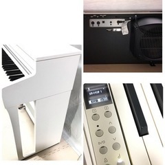 【超美品❗️】上位モデル KAWAI CA4900GP 2021年製/ピュアホワイト 88鍵盤　木製鍵盤 河合 カワイ