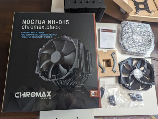 Noctua NH-D15 chromax.black PC CPUクーラー