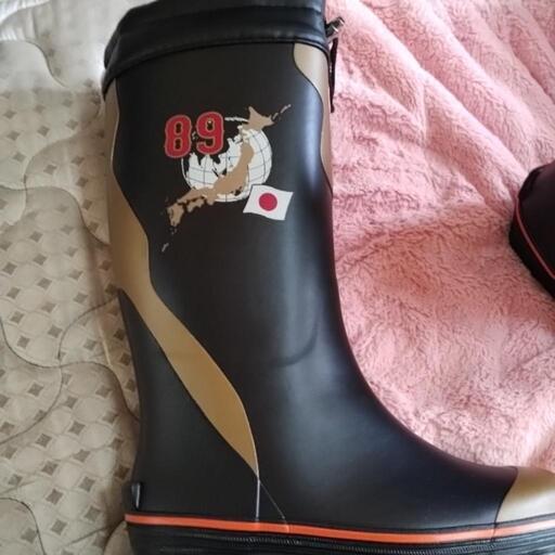 WBC限定品長靴 WBC優勝記念 栗山英樹氏 限定長靴 WBC優勝記念長靴～