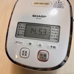 炊飯器　2017年製　SHARP