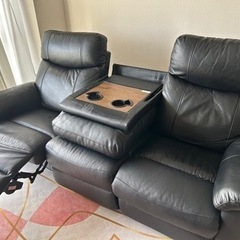 お引き渡し完了　電動リクライニングソファー