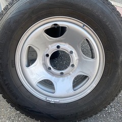 袋帯 逸品 六通 正絹 【中古】-バン用　195/80R15スタッドレスホイール4本セット＋1本セット