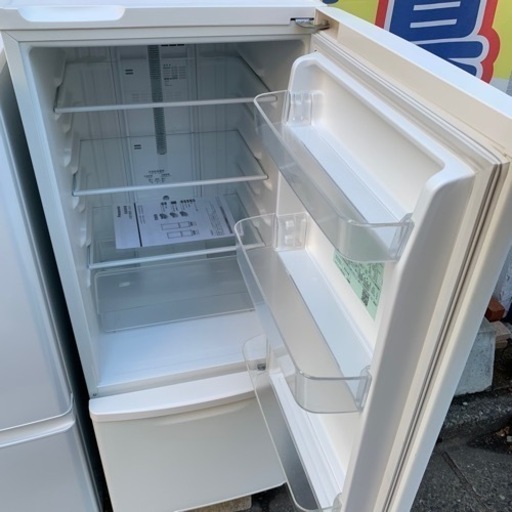 2018年製　パナソニック　2ドア冷蔵庫　168L NR-B17BW-W