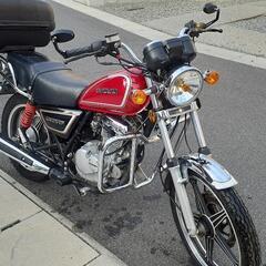 gn125 低走行　きれい目　カスタム車　バリ溝