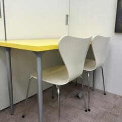 お洒落！IDEE テーブル   ＆ フリッツハンセン セブンチェア  セット