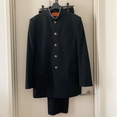 標準学生服スリムタイプ　上下セット　185A&82 美品　トンボ...