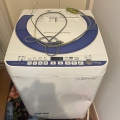 シャープ 洗濯機　ES-T707