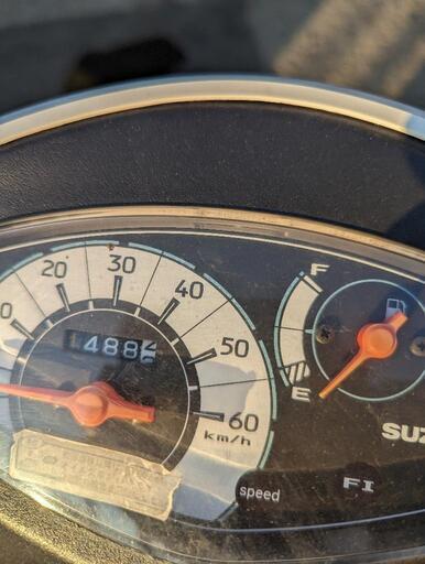 スズキ　アドレスV50 インジェクション　始動良好　タイヤ８分山 スズキ アドレスV50 インジェクション 始動良好 タイヤ8分山