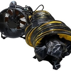 NO.1165 SIS 小型送風機 250mm SHT-250 屋内用 ダクトホースセット