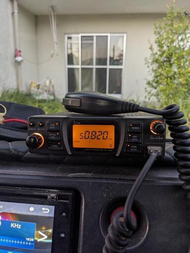 最終値下げ!!再出品!!50MHz 無線機 IC-681 車載用電源付き