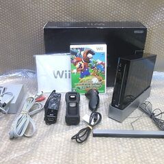 任天堂Wii   本体・リモコン・ソフト(マリオスタジアム)1本...