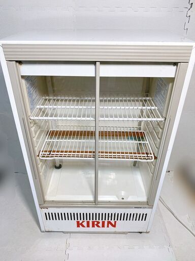 ◆サンヨー 冷蔵ショーケース SMR-48 冷蔵庫 瓶冷やし 90L 厨房 飲食店