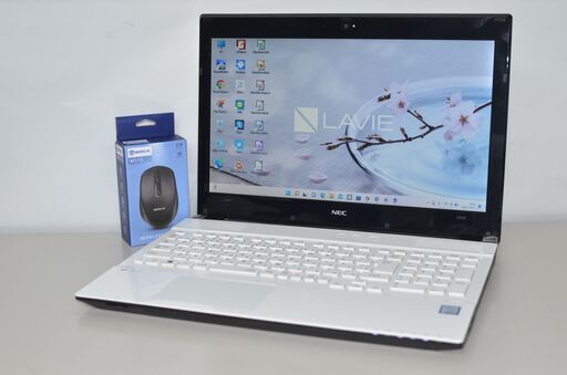 中古ノートパソコン NEC NS600/G Windows11+office 爆速SSD512GB core i7-7500U/メモリ8GB/15.6インチ/無線内蔵/webカメラ/DVDマルチ搭載