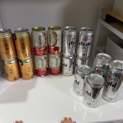 【受付終了】缶ビールです。