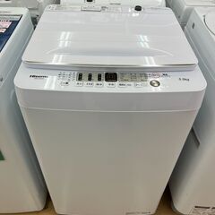 ハイセンス　5.5kg　全自動洗濯機　HW-E5504　2021年製