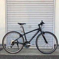 ☆前後タイヤ中古品☆ 700C クロスバイク 防犯登録料込価格︎‼︎