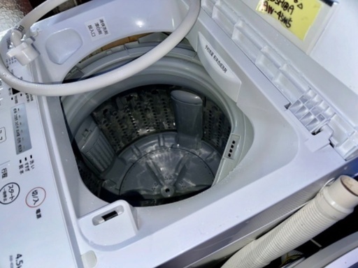 洗濯機8  TOSHIBA 2017年製 4.5kg 大阪市内配達無料 設置動作確認込み 保管場所での引取は値引きします
