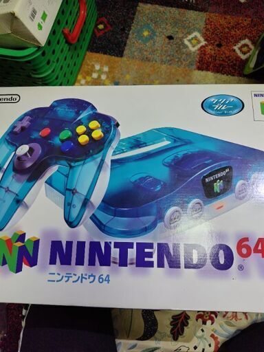 Nintendo64  クリアブルー　NUS-001